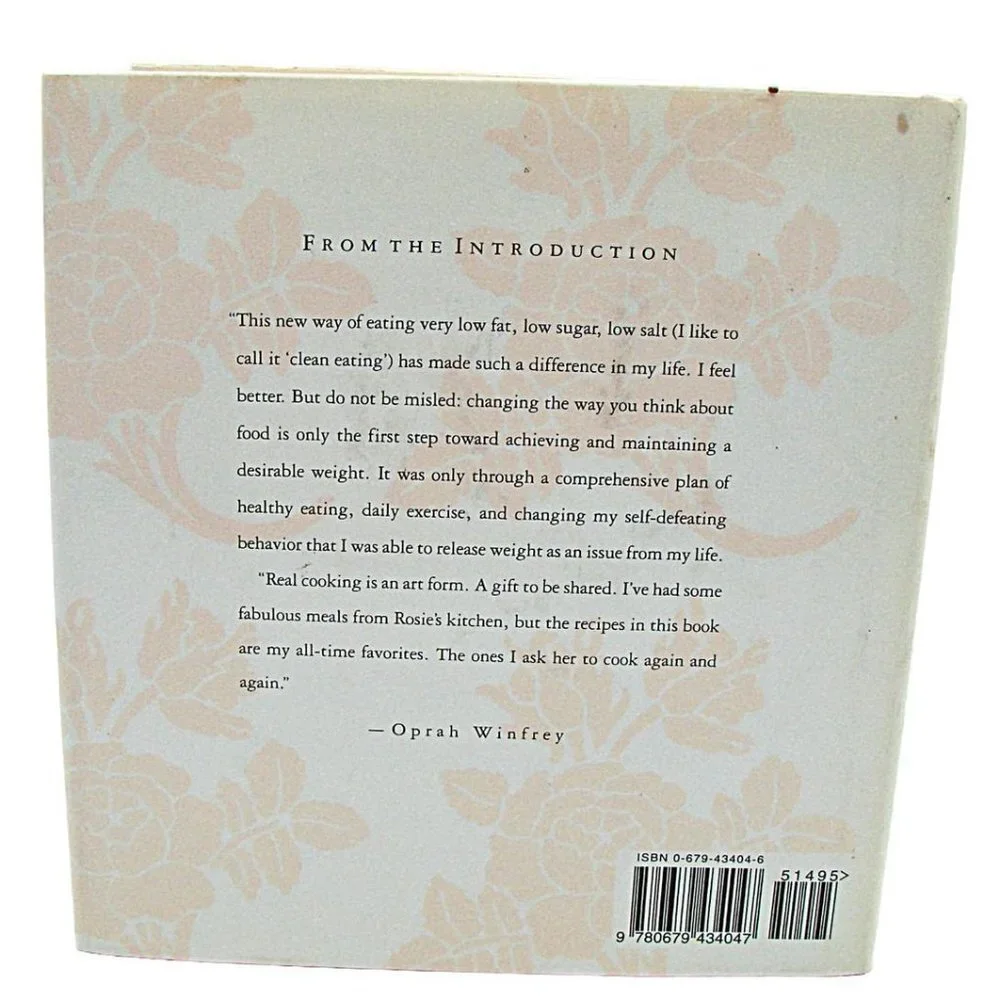 In The Kitchen With Rosie 1994 Oprah's Favorite Recipes By Oprah Winfrey & Rosie